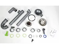 GRANISIL CORTES 755.0 Granitový dřez s odkapem, černý (15)