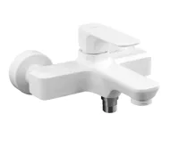 SAPHO SPY nástěnná vanová baterie, bílá mat SAPHO SPY nástěnná vanová baterie, bílá mat