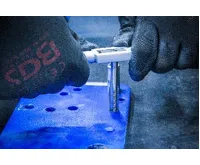 BGS Závitníky a očka sada 1/4" - 1", sada 45 dílů, wolfram (6)