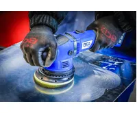 BGS Akumulátorová excentrická leštička,  bezkartáčová,  18 V,  bez akumulátoru (4)