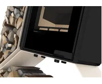 HS Flamingo Krbová kamna FLAMINGO DELUXE ® KAMPA levá, krémová (21)