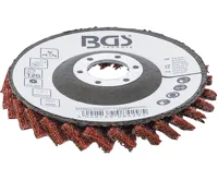 BGS Lamelový brusný kotouč | netkaná textilie | O 115 mm | zrnitost 120 - BGS 74473 (2)