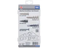 BGS Sada hmoždinek do sádrokartonu, 100dílná (2)