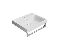 GSI NUBES keramické umyvadlo 60x50cm, broušená spodní hrana, bílá mat (1)