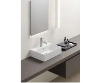 GSI KUBE X keramické umyvadlo 50x37cm, broušená spodní hrana, bílá ExtraGlaze (3)