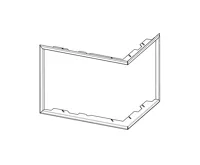 ROMOTOP Rámek DR3SG RAM06 krycí univerzální