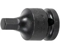 BGS Hlavice nástrčná  silová,  12,5 mm (1/2&quot;), vnitřní šestihran 9 mm