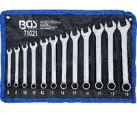BGS Sada očkoplochých klíčů, 8 - 19 mm, 12dílná BGS Sada očkoplochých klíčů, 8 - 19 mm, 12dílná