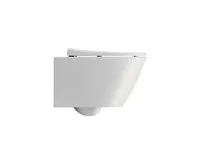 GSI MODO závěsná WC mísa, Swirlflush, 37x52cm, bílá dual-mat (1)