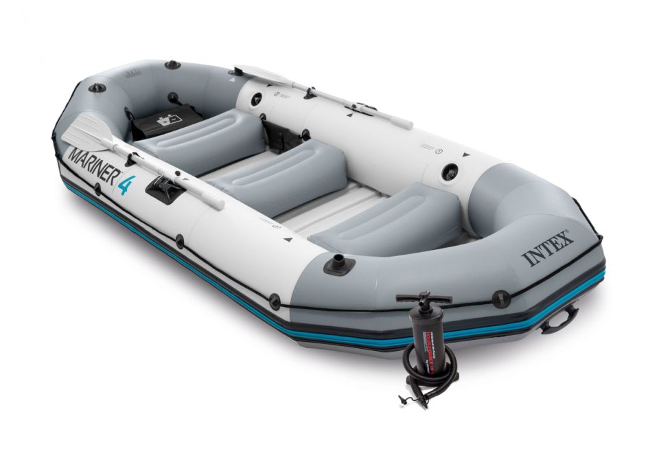 Intex 68376 Nafukovací člun Mariner 4 Set - 328 x 145 x 48 cm