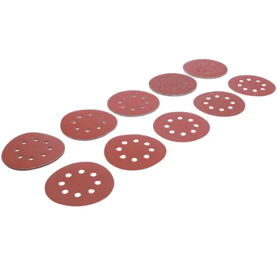 BGS Papíry brusné pro excentrickou brusku, O 125 mm, K 40 - 180, 25dílná