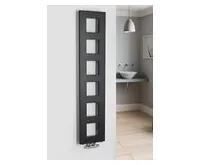 SAPHO BLOCK otopné těleso 280x1330 mm, černá mat (1)