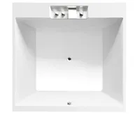 POLYSAN CAME čtvercová vana s konstrukcí 175x175x50cm, bílá (3)