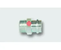 C-STEEL lisovací přechod F243,  15 - 3/8" závit venkovní, uhlíková ocel C-STEEL lisovací přechod F243,  15 - 3/8" závit venkovní, uhlíková ocel