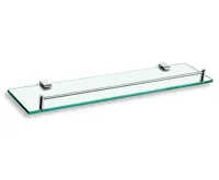 NOVASERVIS Polička se zábradlím Titania Naty chrom - 66653,0