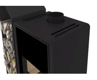 HS Flamingo Krbová kamna FLAMINGO DELUXE ® KAMPA levá, černá (18)