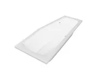 AQUALINE OPAVA vana 170x70x44cm, pravá, bílá (1)