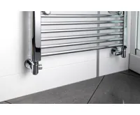 SAPHO CORNER COMBI SIMPLY připojovací sada ventilů triaxiální, pravé provedení, chrom (4)