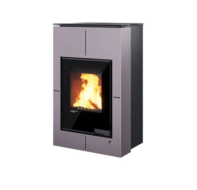 HS Flamingo Krbová kamna AQUAFLAM VARIO ® SAPORO 11kW šedá (teplovzdušná verze)
