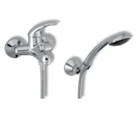 NOVASERVIS Vanová baterie 100 mm lékařská páka Metalia 55 chrom - 55024L,0