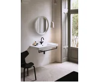 GSI NUBES keramické umyvadlo 100x50cm, s odkládacími plochami, broušená spodní hrana, bílá ExtraGlaze (3)