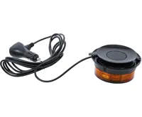 BGS Otočný maják, žlutý, s magnetem, 12/24V, Ø 130mm (1)