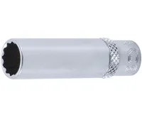 BGS Nástrčná hlavice, dvanáctihranná, prodloužená, 6,3 mm (1/4"), 10 mm BGS Nástrčná hlavice, dvanáctihranná, prodloužená, 6,3 mm (1/4"), 10 mm
