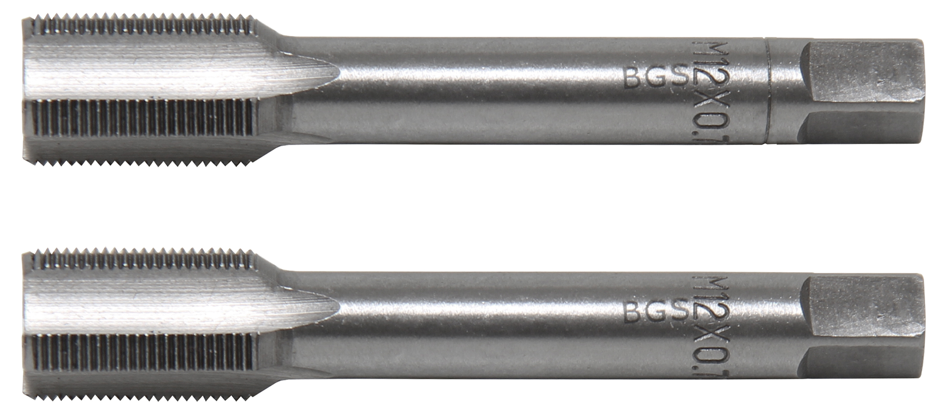 Bgs závitníky sada, předřezávací a dokončovací závitník, m12 x 0,75, 2dílná