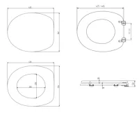 AQUALINE FUNNY WC sedátko s potiskem delfíni (4)