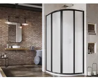 Ravak sprchový kout čtvrtkruh SKCP4-90 195 černá+pearl Ravak sprchový kout čtvrtkruh SKCP4-90 195 černá+pearl