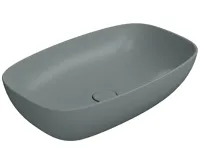 GSI NUBES keramické umyvadlo na desku 60x38cm, agave mat GSI NUBES keramické umyvadlo na desku 60x38cm, agave mat