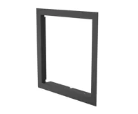 HS Flamingo Krycí rámeček krbové vložky FLAMINGO S5, 46 mm, černý HS Flamingo Krycí rámeček krbové vložky FLAMINGO S5, 46 mm, černý