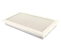 HS Flamingo Krbová mřížka 16x32 cm, krémový brokát