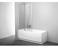 Ravak Vanová zástěna CVS2-100 L satin+Transparent Ravak Vanová zástěna CVS2-100 L satin+Transparent