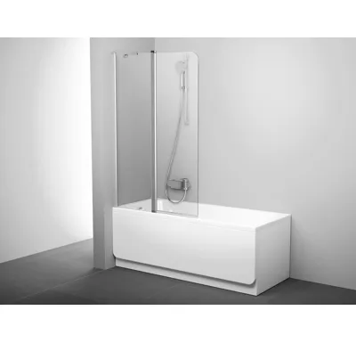 Ravak Vanová zástěna CVS2-100 L satin+Transparent