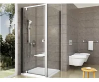Ravak pevná stěna Pivot PPS-90 satin+transparent