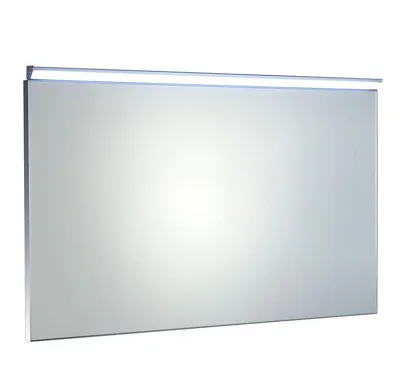 AQUALINE BORA zrcadlo s LED osvětlením a vypínačem 1000x600mm, chrom