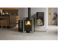 HS Flamingo Krbová kamna FLAMINGO ® ESPO II olivová (10)