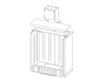 ROMOTOP Spalovací komora I2F TOP01 černá