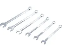 BGS Klíče očkoploché 21-32 mm, extra dlouhé, 6 dílů (1)