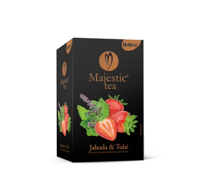Čaj Biogena Majestic Tea Jahoda & Tulsi