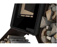 HS Flamingo Krbová kamna FLAMINGO DELUXE ® KAMPA pravá, hnědá - sametová (21)