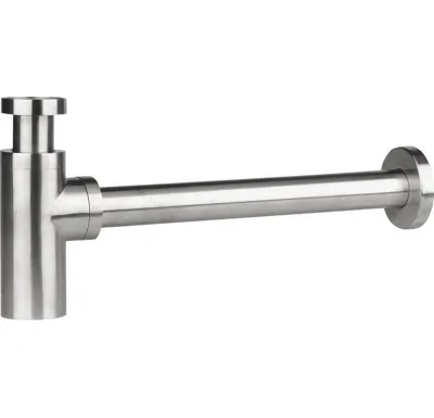 SAPHO MINIMAL umyvadlový sifon 5/4", odpad 32mm, nerez mat