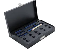 BGS Sada na opravu závitů žhavících svíček M10x1,0, sada 15 dílů (1)