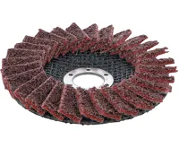 BGS Lamelový brusný kotouč | netkaná textilie | O 125 mm | zrnitost 120 - BGS 74474 (1)