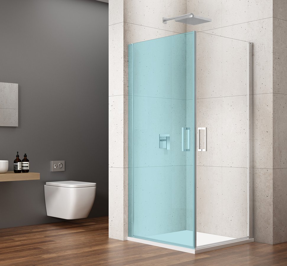 GELCO LORO sprchové dveře jednodílné pro rohový vstup 900mm, čiré sklo