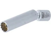 BGS Kloubová hlavice na žhavicí a zapalovací svíčky, 10 mm (3/8"), 14 mm - BGS 80000-14 BGS Kloubová hlavice na žhavicí a zapalovací svíčky, 10 mm (3/8"), 14 mm - BGS 80000-14