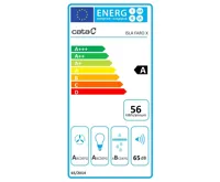 CATA Odsavač par ISLA FARO Nerez 400 (5)