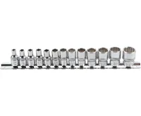 BGS Hlavice nástrčné 1/4", 4-14 mm, sada 13 dílů BGS Hlavice nástrčné 1/4", 4-14 mm, sada 13 dílů