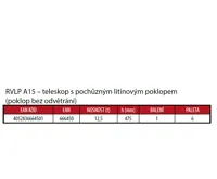 OSMA RVLP A15 - teleskop s pochůzným litinovým poklopem plným 1,5 tuny DN315 (1)